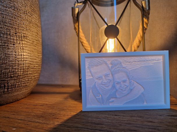 3D geprinte foto